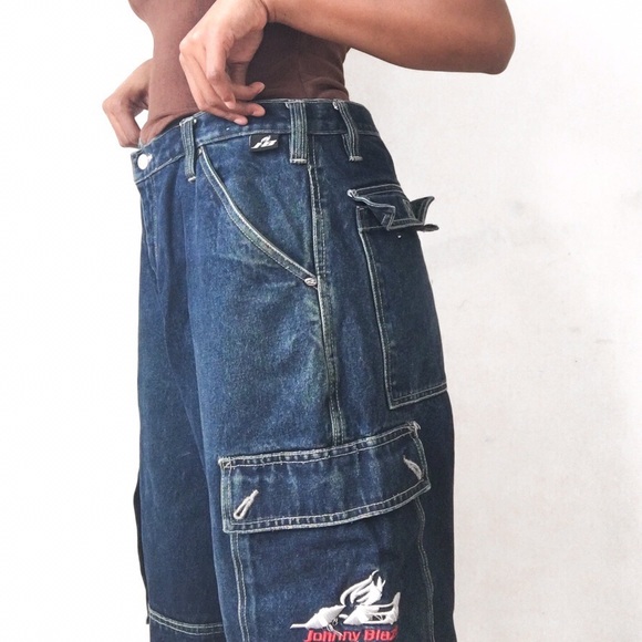 AUTHENTIC VINTAGE JOHNNY BLAZE JEANS - Picture 3 of 3